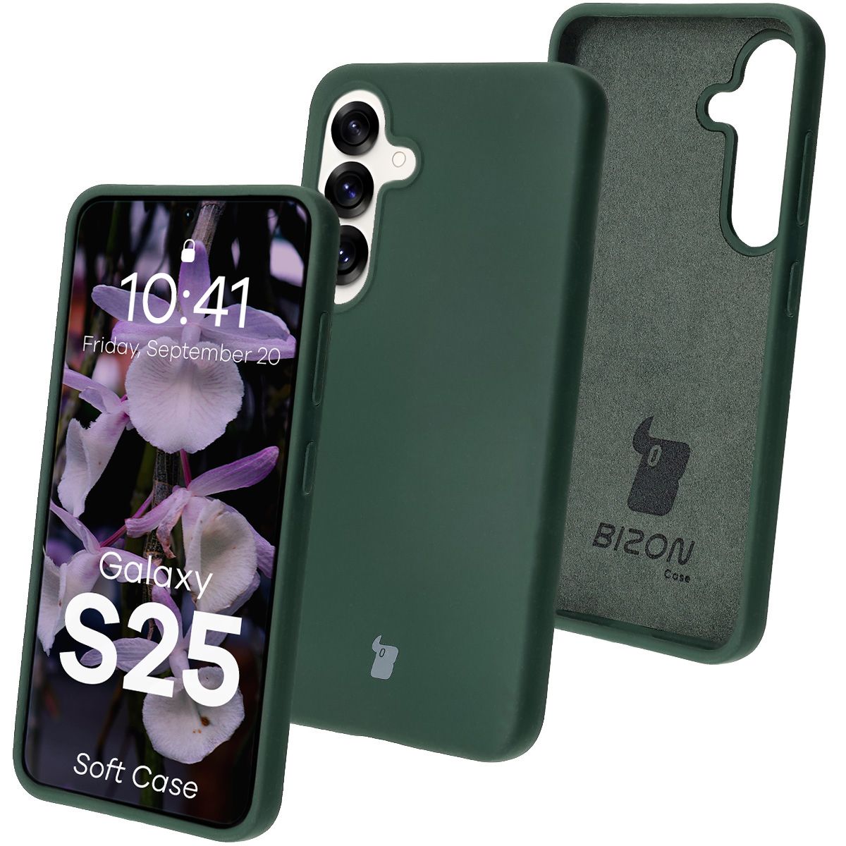 Silikonowe etui Bizon Soft Case do Samsung Galaxy S25